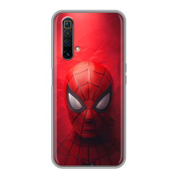 Силиконовый чехол на Realme X3 SuperZoom с принтом Spiderman Человек паук Силиконовый чехол на Realme X3 SuperZoom с принтом Spiderman Человек паук