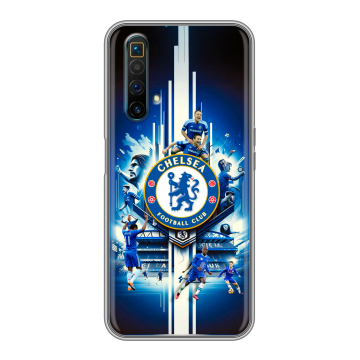 Силиконовый чехол на Realme X3 SuperZoom с принтом Chelsea Челси
