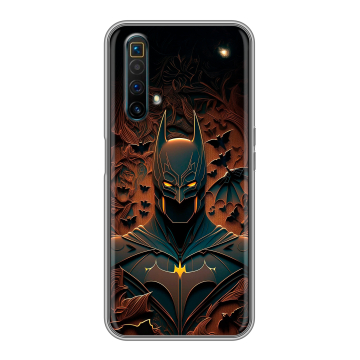 Силиконовый чехол на Realme X3 SuperZoom с принтом Batman Бэтмен