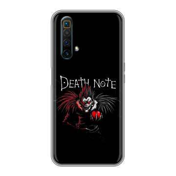 Силиконовый чехол на Realme X3 SuperZoom с принтом Death note Тетрадь смерти Силиконовый чехол на Realme X3 SuperZoom с принтом Death note Тетрадь смерти