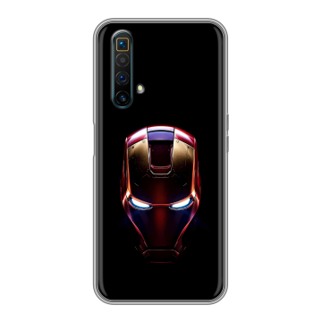 Силиконовый чехол на Realme X3 SuperZoom с принтом IronMan Железный человек Силиконовый чехол на Realme X3 SuperZoom с принтом IronMan Железный человек