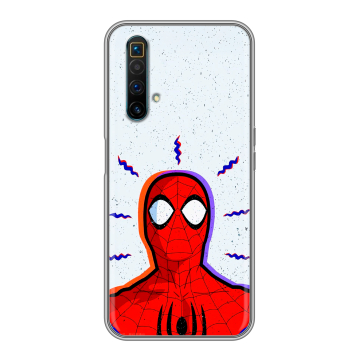 Силиконовый чехол на Realme X3 SuperZoom с принтом Spiderman Человек паук