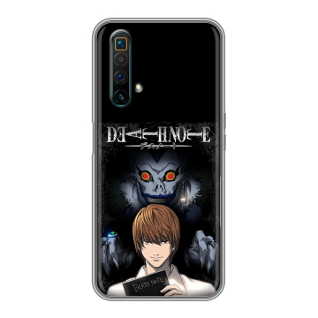 Силиконовый чехол на Realme X3 SuperZoom с принтом Death note Тетрадь смерти