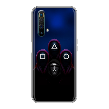 Силиконовый чехол на Realme X3 SuperZoom с принтом Игра Кальмара