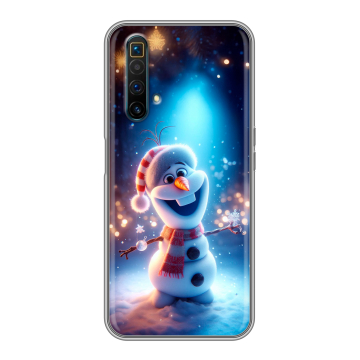 Силиконовый чехол на Realme X3 SuperZoom с принтом Новый год
