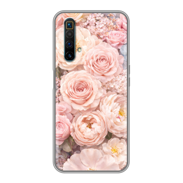 Силиконовый чехол на Realme X3 SuperZoom с принтом женский