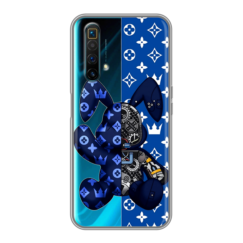 Силиконовый чехол на Realme X3 SuperZoom с принтом Луи робот Силиконовый чехол на Realme X3 SuperZoom с принтом Луи робот