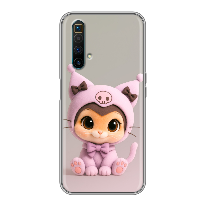 Силиконовый чехол на Realme X3 SuperZoom с принтом Куроми Kuromi Силиконовый чехол на Realme X3 SuperZoom с принтом Куроми Kuromi