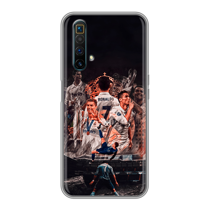 Силиконовый чехол на Realme X3 SuperZoom с принтом Реал Роналдо Real Ronaldo Силиконовый чехол на Realme X3 SuperZoom с принтом Реал Роналдо Real Ronaldo