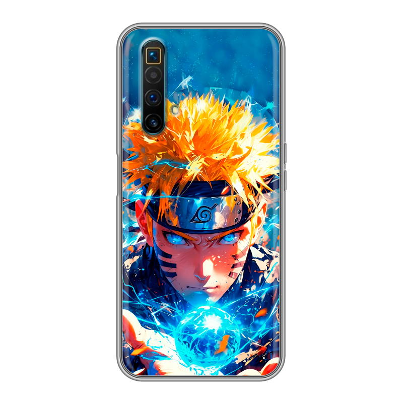 Силиконовый противоударный чехол на Realme X3 SuperZoom с принтом Аниме Наруто Naruto Силиконовый противоударный чехол на Realme X3 SuperZoom с принтом Аниме Наруто Naruto