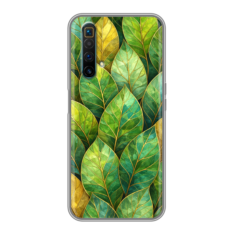 Силиконовый противоударный чехол на Realme X3 SuperZoom с принтом женский Силиконовый противоударный чехол на Realme X3 SuperZoom с принтом женский
