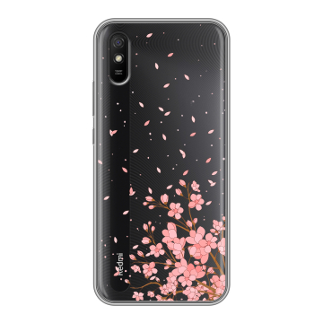 Силиконовый чехол на Xiaomi RedMi 9A с принтом Ветка сакуры Силиконовый чехол на Xiaomi RedMi 9A с принтом Ветка сакуры