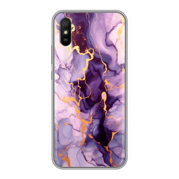 Силиконовый чехол на Xiaomi RedMi 9A с принтом Мрамор Силиконовый чехол на Xiaomi RedMi 9A с принтом Мрамор