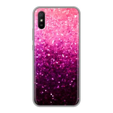 Силиконовый чехол на Xiaomi RedMi 9A с принтом Блестки Силиконовый чехол на Xiaomi RedMi 9A с принтом Блестки