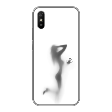 Силиконовый чехол на Xiaomi RedMi 9A с принтом Силуэт Силиконовый чехол на Xiaomi RedMi 9A с принтом Силуэт
