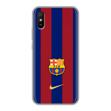 Силиконовый чехол на Xiaomi RedMi 9A с принтом Барселона Barcelona Силиконовый чехол на Xiaomi RedMi 9A с принтом Барселона Barcelona