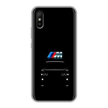 Силиконовый чехол на Xiaomi RedMi 9A с принтом БМВ BMW Силиконовый чехол на Xiaomi RedMi 9A с принтом БМВ BMW