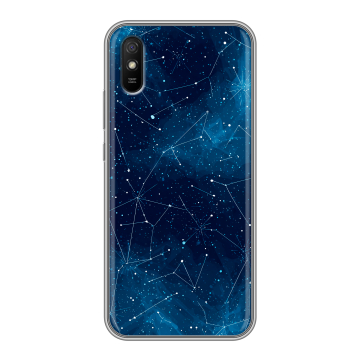 Силиконовый чехол на Xiaomi RedMi 9A с принтом Космос звезды