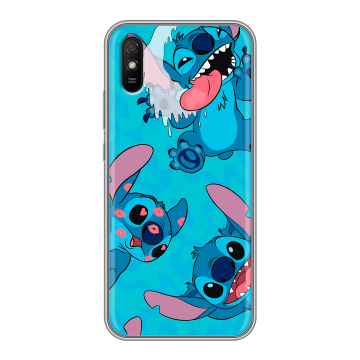 Силиконовый чехол на Xiaomi RedMi 9A с принтом Лило и Стич Силиконовый чехол на Xiaomi RedMi 9A с принтом Лило и Стич
