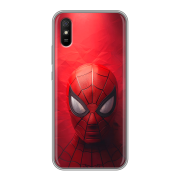 Силиконовый чехол на Xiaomi RedMi 9A с принтом Spiderman Человек паук Силиконовый чехол на Xiaomi RedMi 9A с принтом Spiderman Человек паук