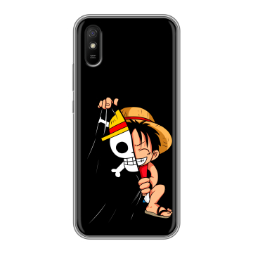 Силиконовый чехол на Xiaomi RedMi 9A с принтом One Piece Ван Пис Силиконовый чехол на Xiaomi RedMi 9A с принтом One Piece Ван Пис