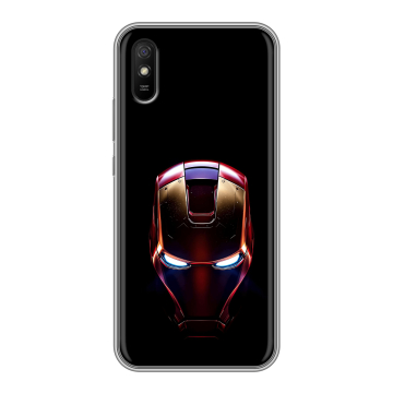Силиконовый чехол на Xiaomi RedMi 9A с принтом IronMan Железный человек Силиконовый чехол на Xiaomi RedMi 9A с принтом IronMan Железный человек