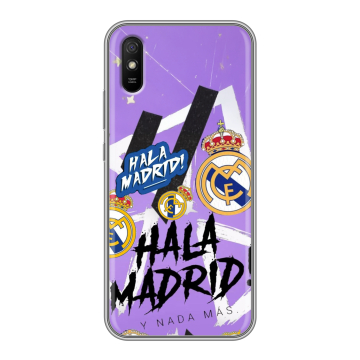 Силиконовый чехол на Xiaomi RedMi 9A с принтом Real Madrid Реал Мадрид Силиконовый чехол на Xiaomi RedMi 9A с принтом Real Madrid Реал Мадрид