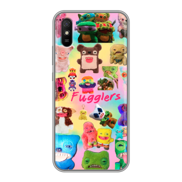 Силиконовый чехол на Xiaomi RedMi 9A с принтом Флагер Fuggler Силиконовый чехол на Xiaomi RedMi 9A с принтом Флагер Fuggler