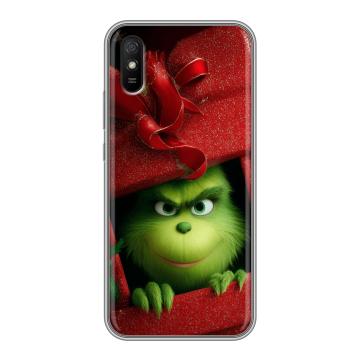 Силиконовый чехол на Xiaomi RedMi 9A с принтом Новый год Силиконовый чехол на Xiaomi RedMi 9A с принтом Новый год