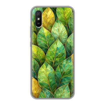 Силиконовый чехол на Xiaomi RedMi 9A с принтом женский Силиконовый чехол на Xiaomi RedMi 9A с принтом женский