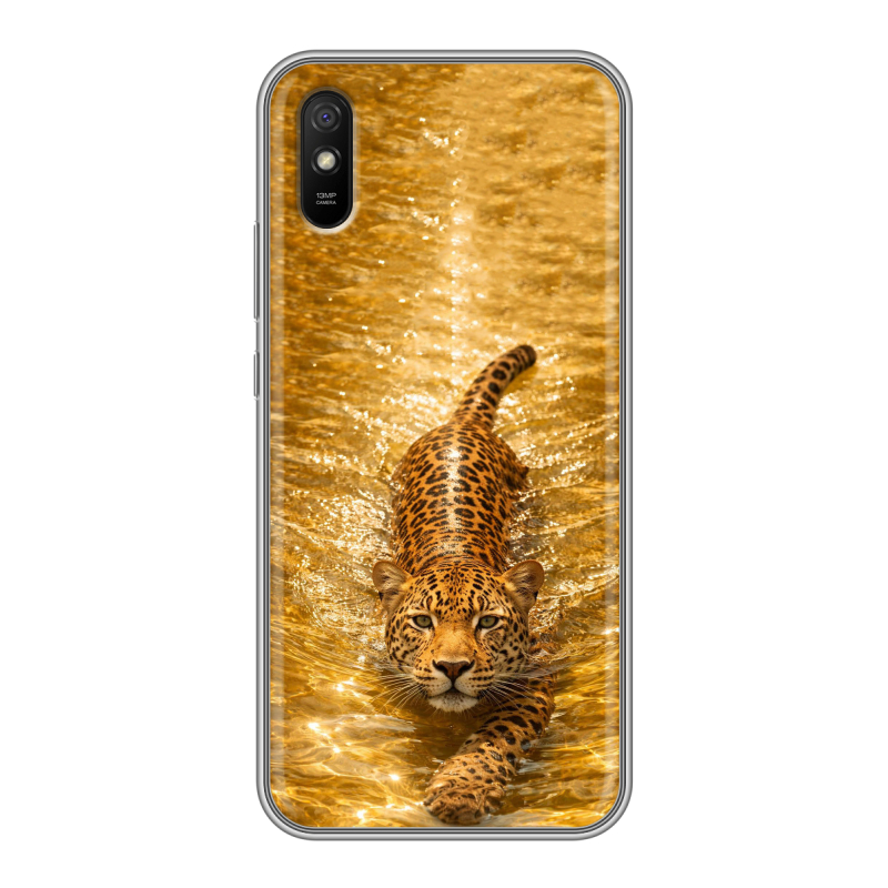 Силиконовый противоударный чехол на Xiaomi RedMi 9A с принтом женский Силиконовый противоударный чехол на Xiaomi RedMi 9A с принтом женский