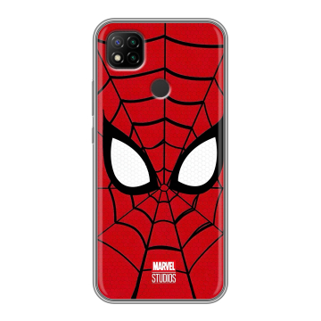 Силиконовый чехол на Xiaomi RedMi 9C с принтом человек паук spiderman Силиконовый чехол на Xiaomi RedMi 9C с принтом человек паук spiderman
