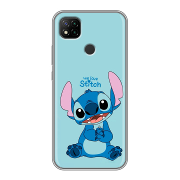 Силиконовый чехол на Xiaomi RedMi 9C с принтом Лило и Стич Силиконовый чехол на Xiaomi RedMi 9C с принтом Лило и Стич