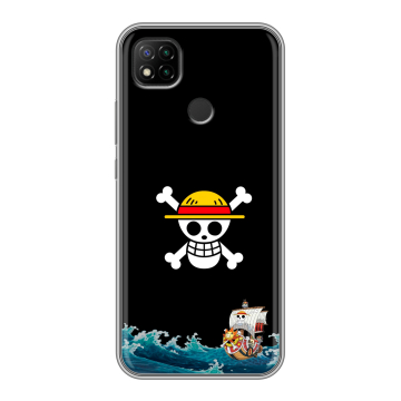 Силиконовый чехол на Xiaomi RedMi 9C с принтом One Piece Ван Пис Силиконовый чехол на Xiaomi RedMi 9C с принтом One Piece Ван Пис