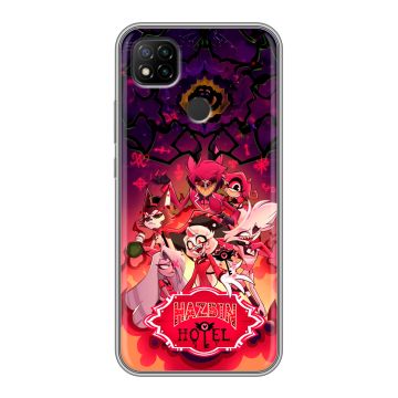 Силиконовый чехол на Xiaomi RedMi 9C с принтом Hazbin Hotel Отель Хазбин Силиконовый чехол на Xiaomi RedMi 9C с принтом Hazbin Hotel Отель Хазбин