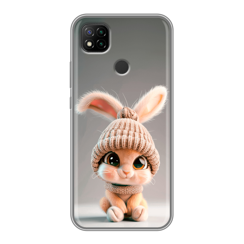 Силиконовый чехол на Xiaomi RedMi 9C с принтом Кролик Силиконовый чехол на Xiaomi RedMi 9C с принтом Кролик