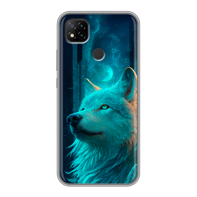 Силиконовый противоударный чехол на Xiaomi RedMi 9C с принтом бабочки саккура Силиконовый противоударный чехол на Xiaomi RedMi 9C с принтом бабочки саккура