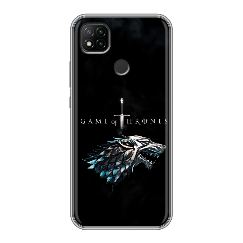 Силиконовый чехол на Xiaomi RedMi 9C с принтом Игра Престолов Game Thrones Силиконовый чехол на Xiaomi RedMi 9C с принтом Игра Престолов Game Thrones