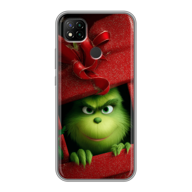 Силиконовый чехол на Xiaomi RedMi 9C с принтом Новый год Силиконовый чехол на Xiaomi RedMi 9C с принтом Новый год