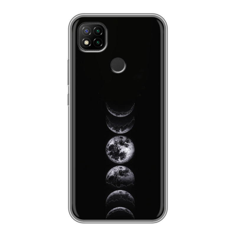 Силиконовый чехол на Xiaomi RedMi 9C с принтом женский Силиконовый чехол на Xiaomi RedMi 9C с принтом женский