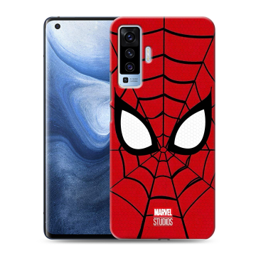 Силиконовый чехол на Vivo X50 с принтом человек паук spiderman