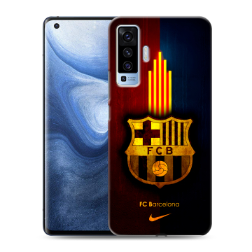 Силиконовый чехол на Vivo X50 с принтом Барселона Barcelona