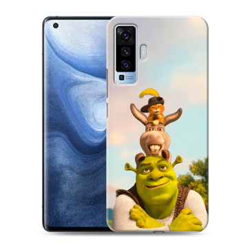Силиконовый чехол на Vivo X50 с принтом Шрек Shrek Силиконовый чехол на Vivo X50 с принтом Шрек Shrek