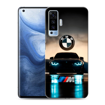 Силиконовый чехол на Vivo X50 с принтом БМВ BMW