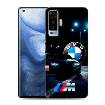 Силиконовый чехол на Vivo X50 с принтом БМВ BMW