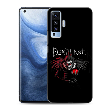 Силиконовый чехол на Vivo X50 с принтом Death note Тетрадь смерти