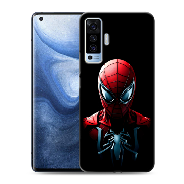 Силиконовый чехол на Vivo X50 с принтом Spiderman Человек паук