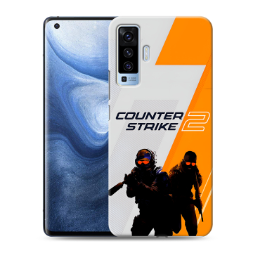 Силиконовый чехол на Vivo X50 с принтом Counter Strike