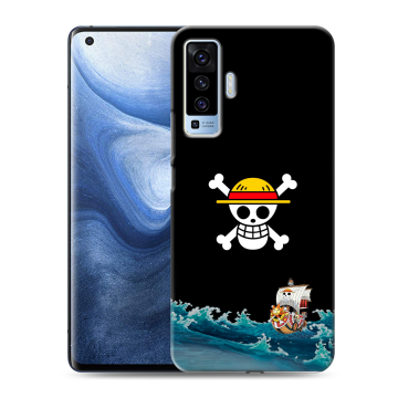 Силиконовый чехол на Vivo X50 с принтом One Piece Ван Пис