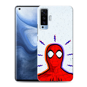 Силиконовый чехол на Vivo X50 с принтом Spiderman Человек паук Силиконовый чехол на Vivo X50 с принтом Spiderman Человек паук
